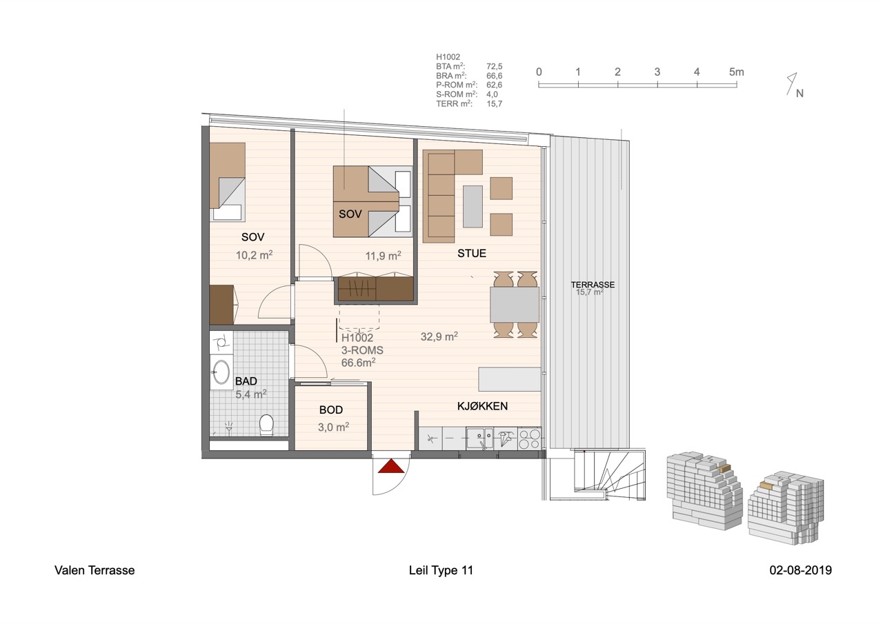 Leilighet 1002